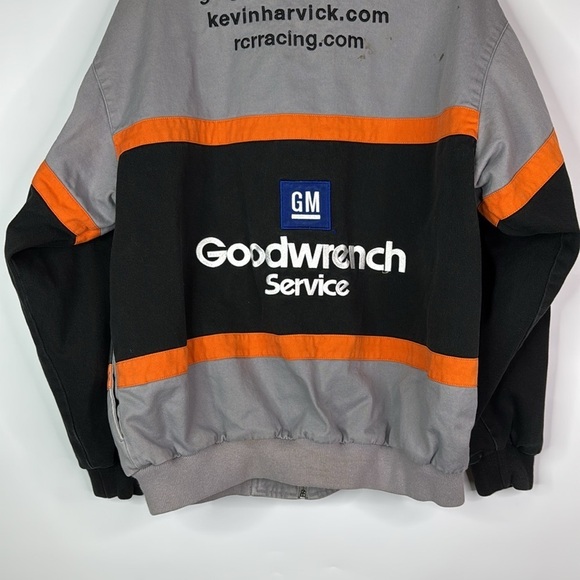 Vintage Chase Authentics Kevin Harvick Goodwrench NASCAR Jacket Large - Picture 6 of 12